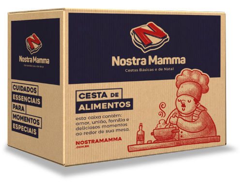 Caixa de Cesta Básica