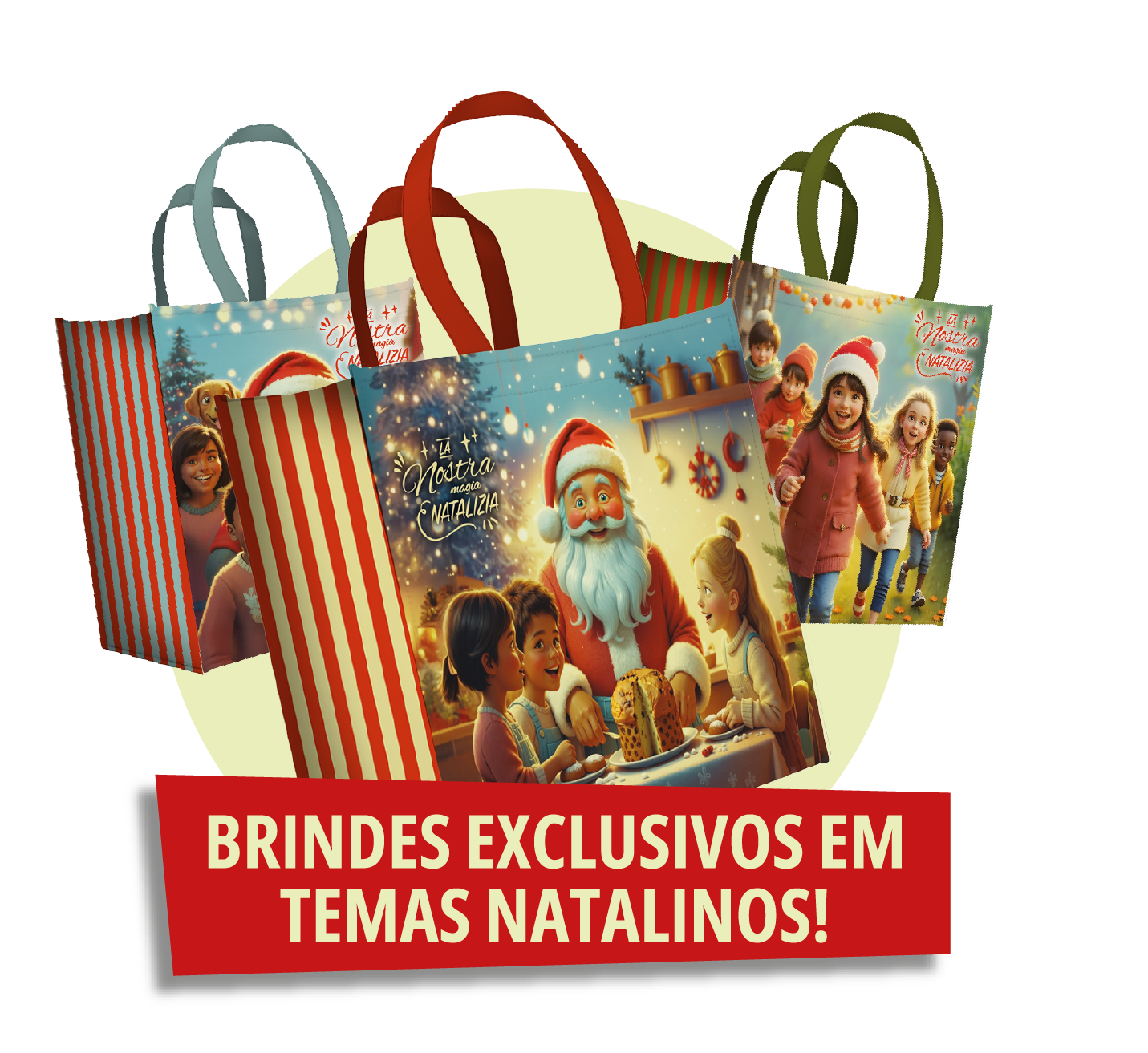 Sacolas de Natal